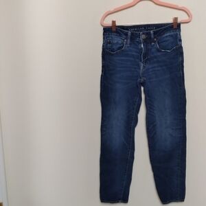 American Eagle Dark Wash Slim Straight Jeans Size 29 x 30